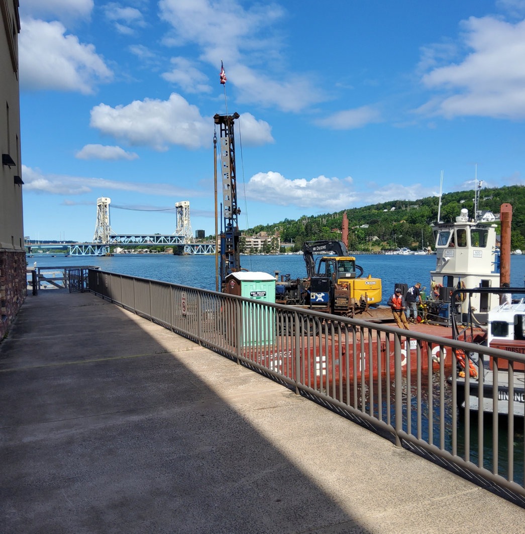 MTU Barge-cropped New road construction
